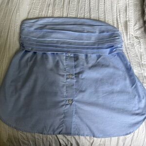 ZARA Strapless Blouse NWOT